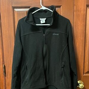 Columbia Black Full-Zip Jacket